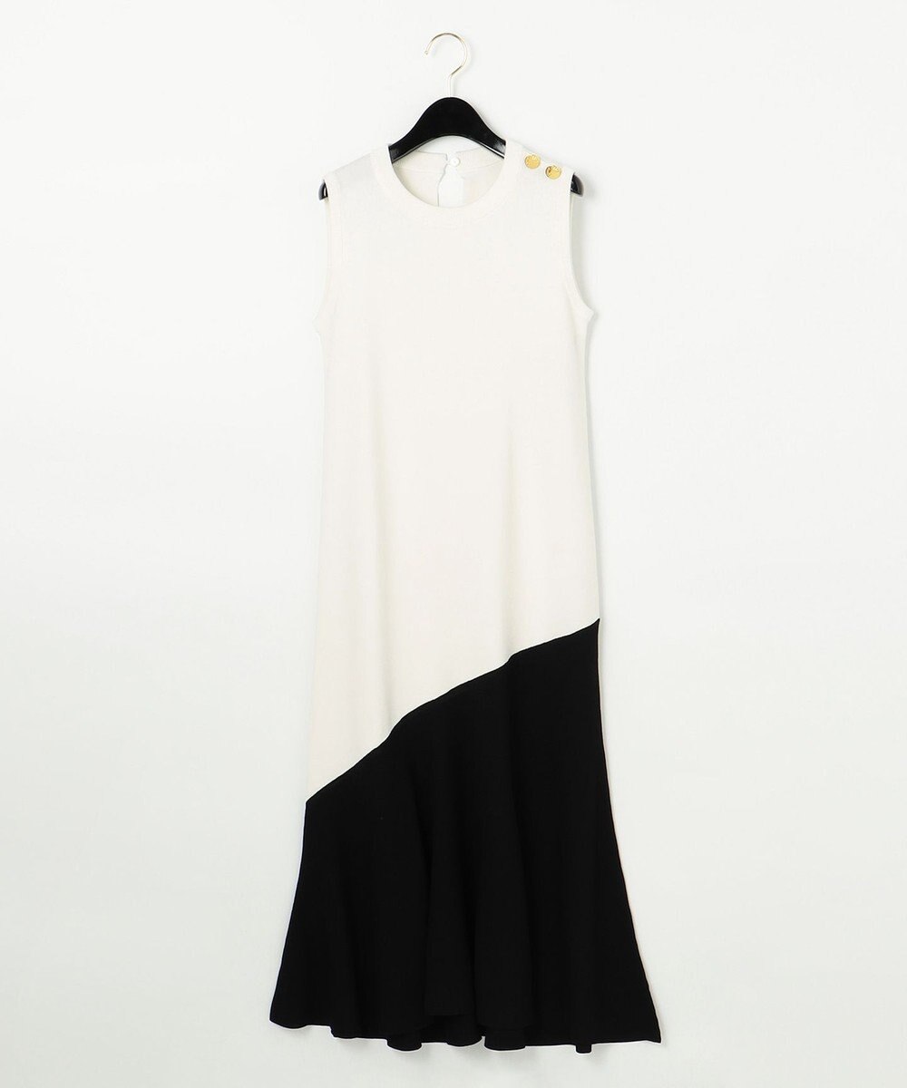 バイカラーニットワンピース Grace Continental ファッション通販 公式通販 オンワード クローゼット