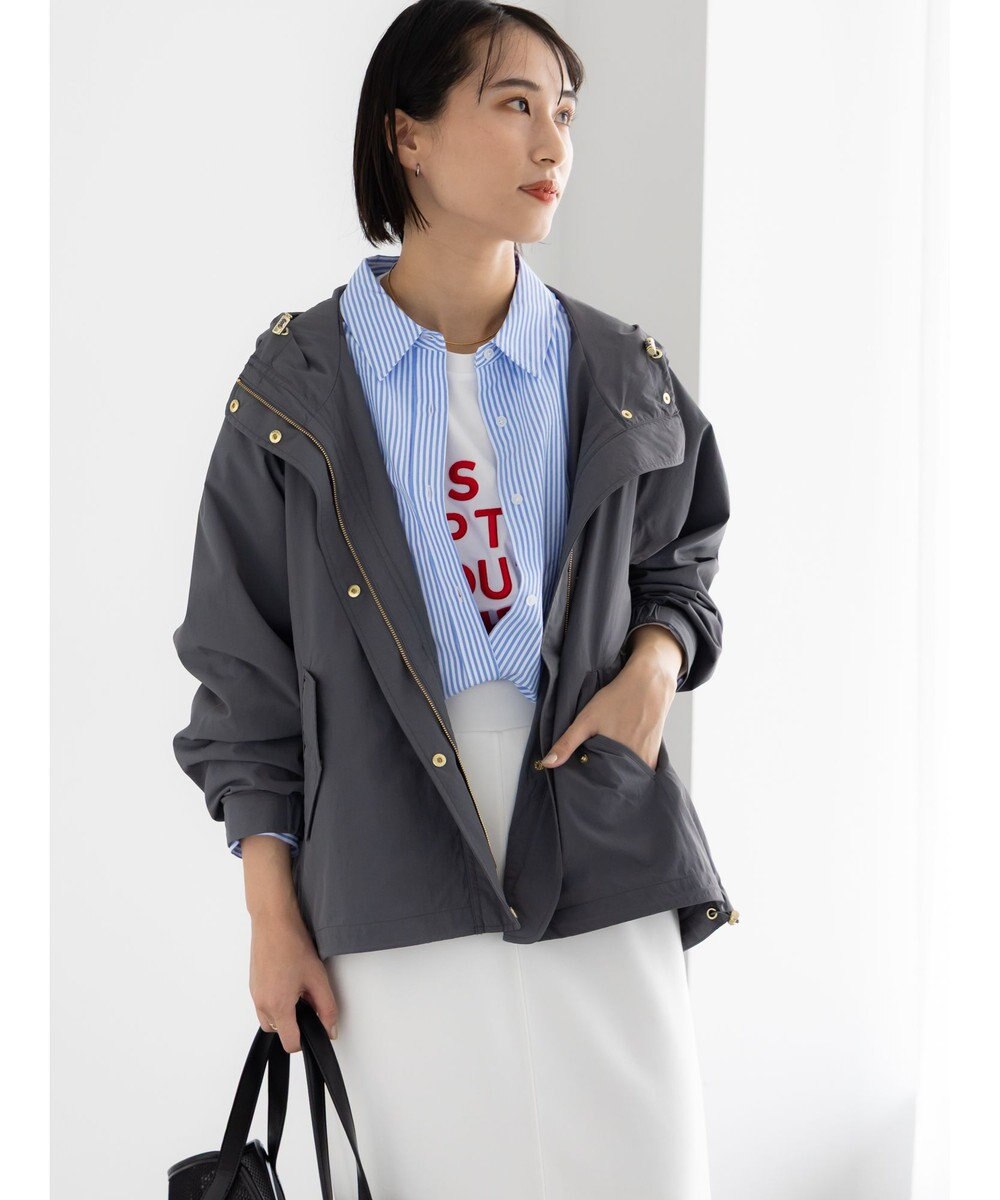 Te chichi ナイロンマウンテンパーカー 