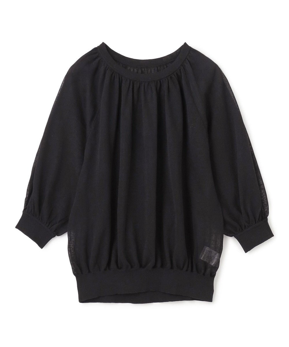 UNFILO シアーギャザーニット 