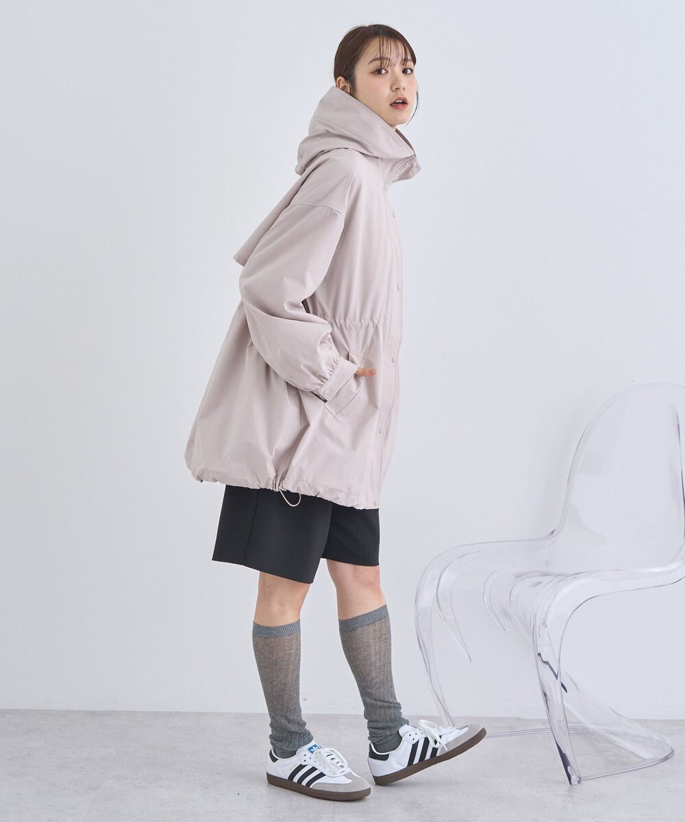 earth music&ecology ドロストミドル丈パーカー 