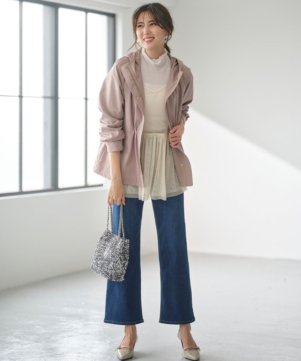 ANY SIS 【洗える】シアーリブ インナー 