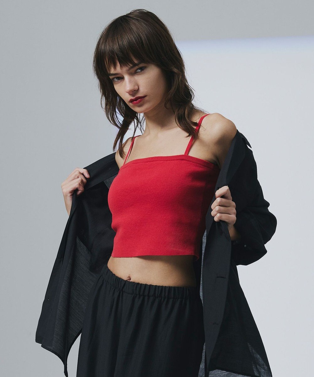 uncrave スムースニット カップ付きバンドゥ 