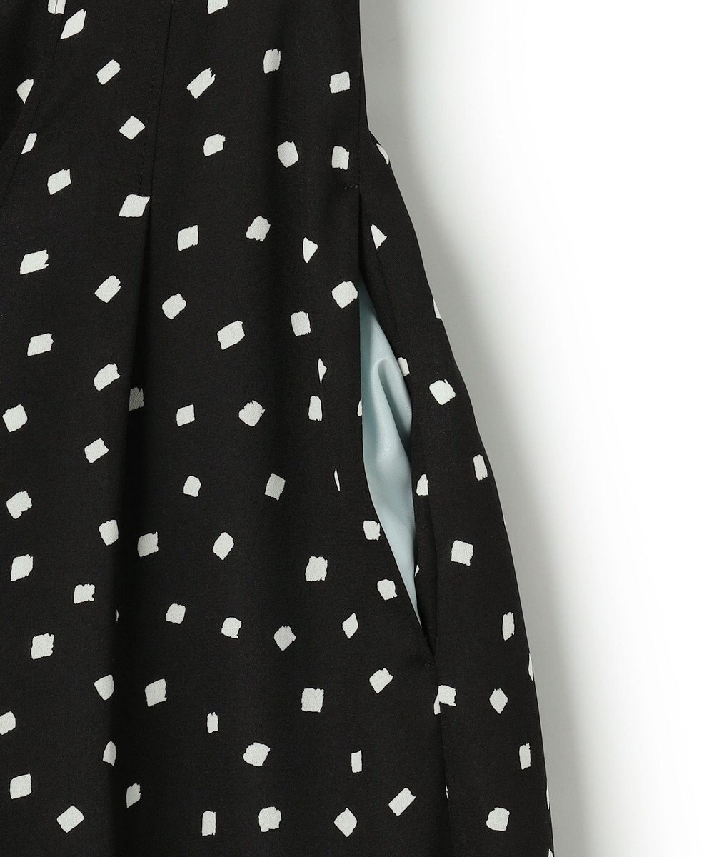 TOCCA 【八木アリサさん着用】【消臭】PROMISE RIBBON ROSETTE ドット柄ドレス 