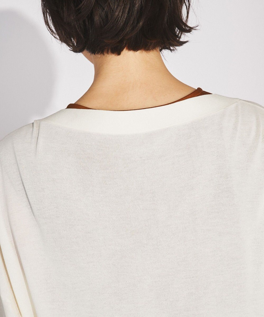 GRACE CONTINENTAL ショートルーズニットカーディガン 