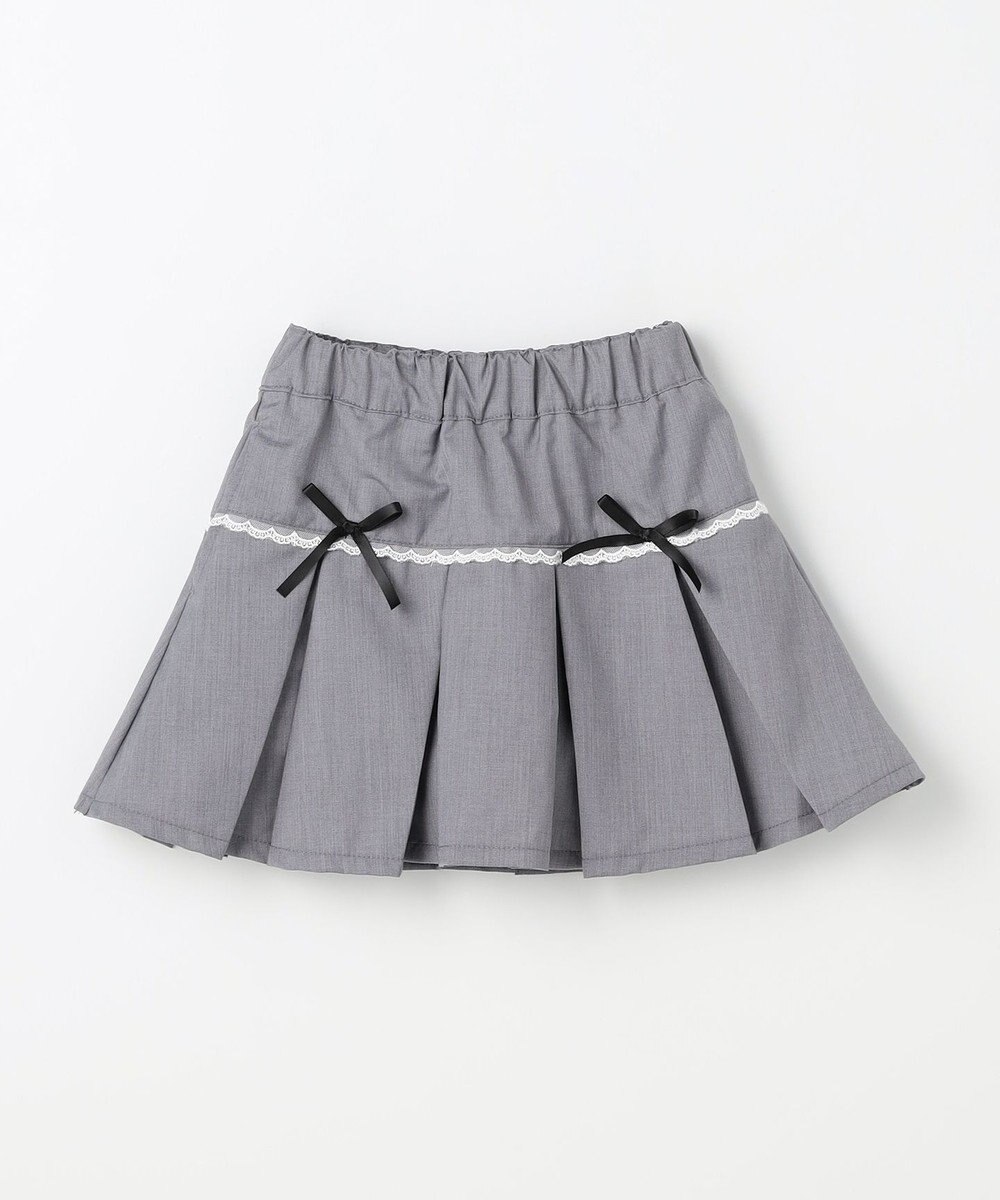 ANY KIDS 【洗濯機可能】プリーツ ミニスカパン 