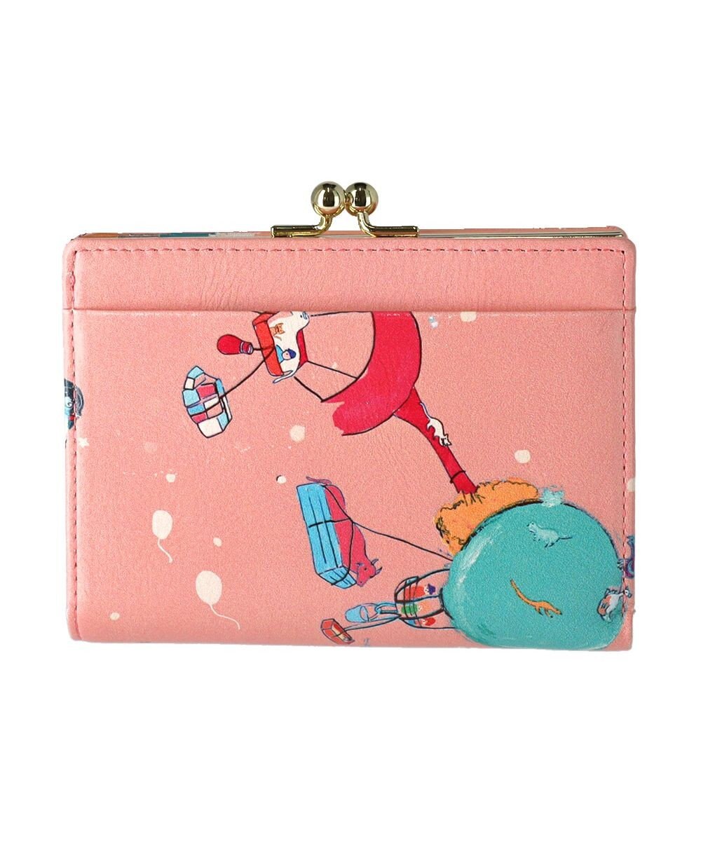 バルーンに乗って 財布, ピンク, FREE