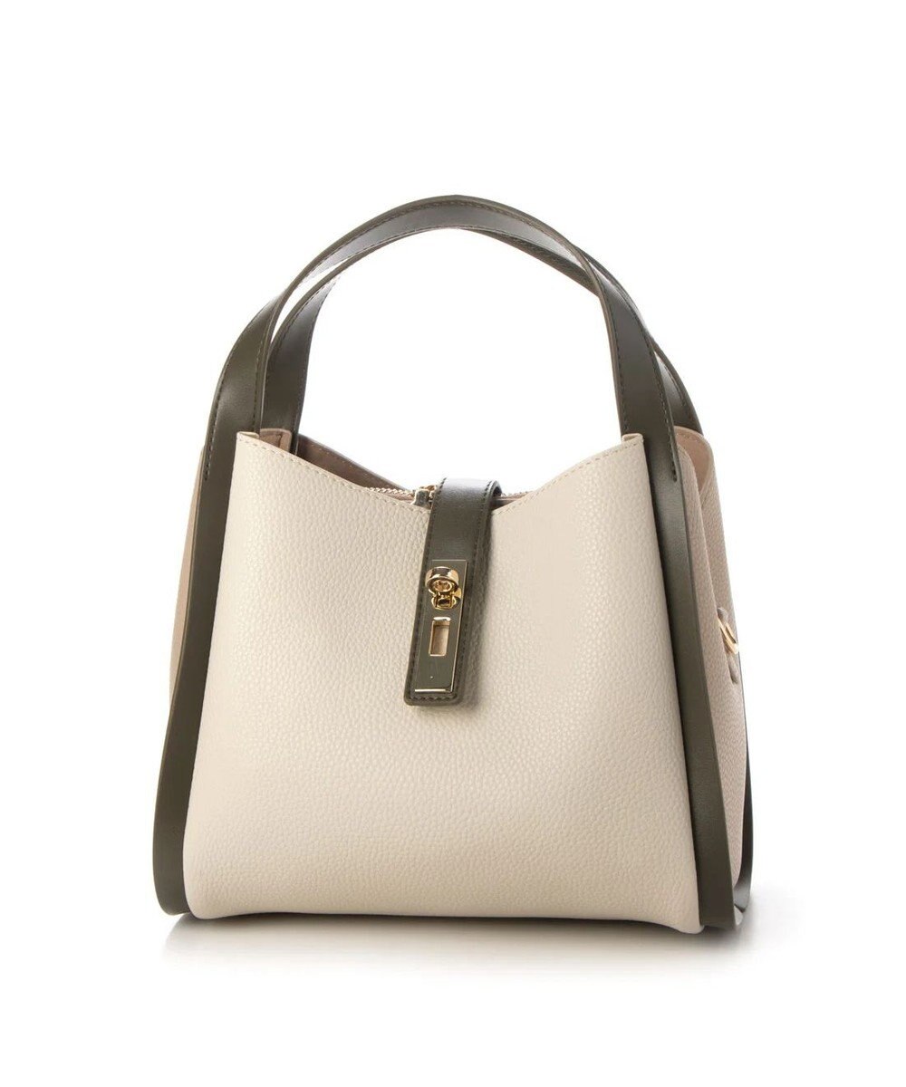 UNBILLION cachecache 3レイヤーヒネリ金具2wayトート 