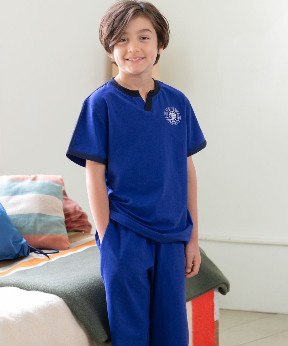 J.PRESS KIDS 【S-Lサイズ】ナップザック付き ルームウェア 上下セット 