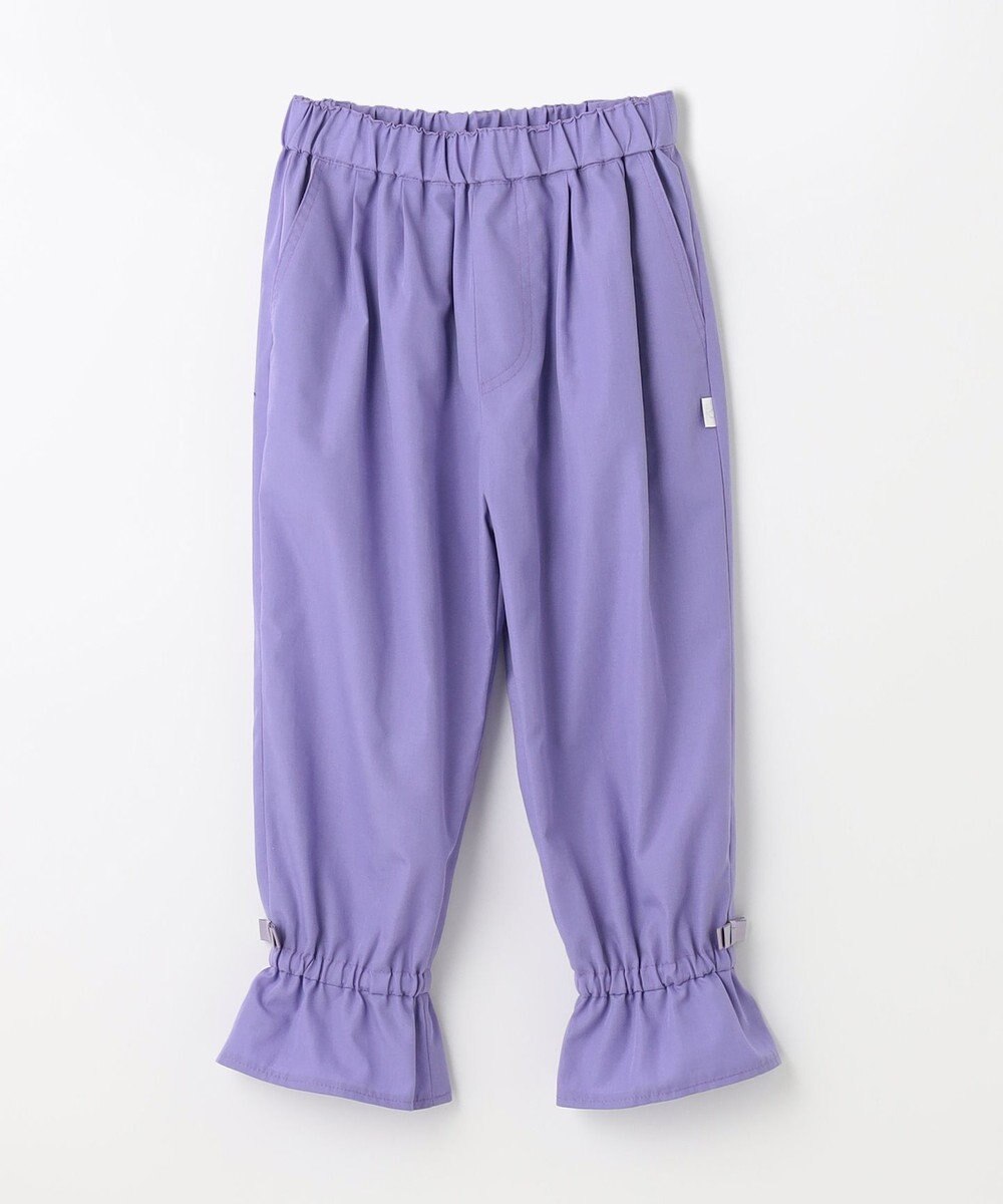 組曲 KIDS 【110-140㎝】フリルクロップ丈 パンツ 