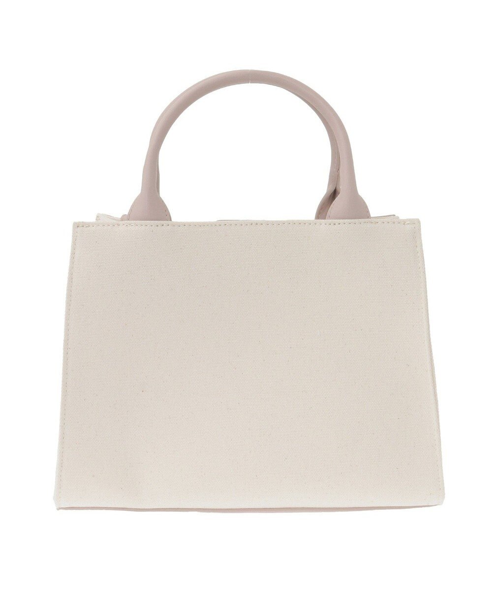 Maison de FLEUR チャーム付きスクエア2Wayバッグ 