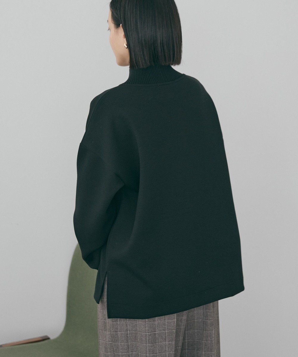 AMERICAN HOLIC ハイネックリブポンチプルオーバー 