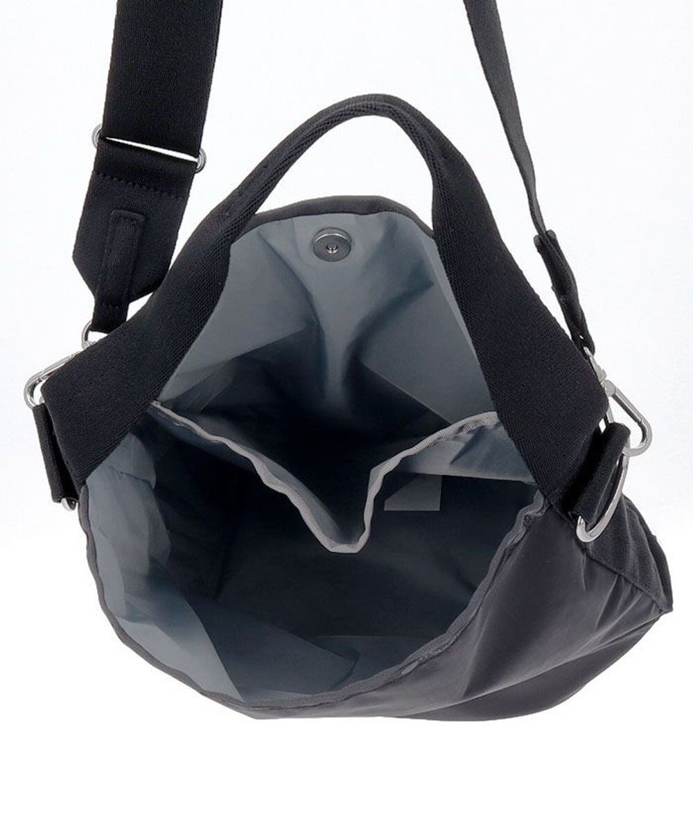 LeSportsac CONVERTIBLE BUCKET BAG/リサイクルドブラックJP 