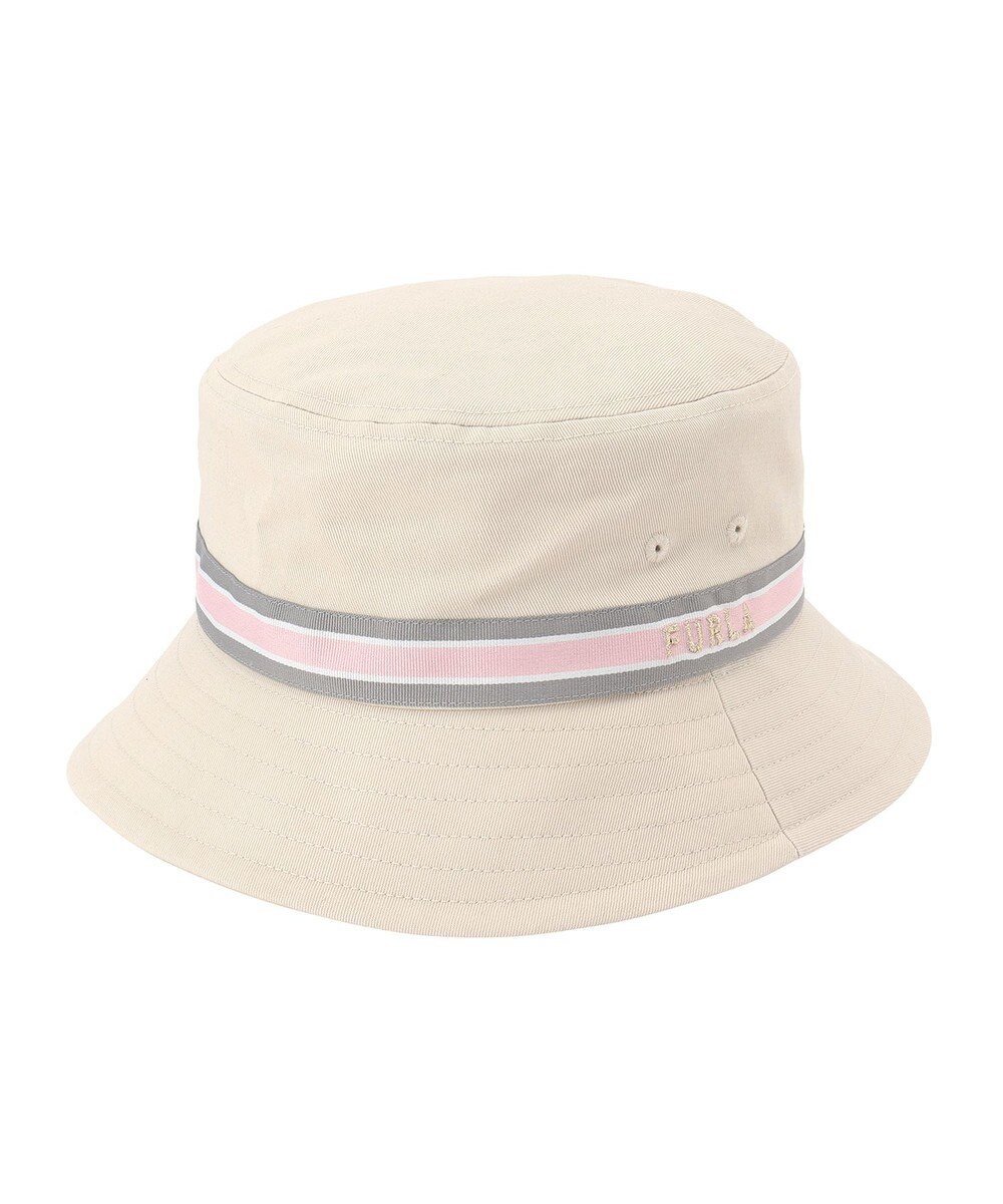 MOONBAT FURLA(フルラ) バケットハット　グログラン巻き 