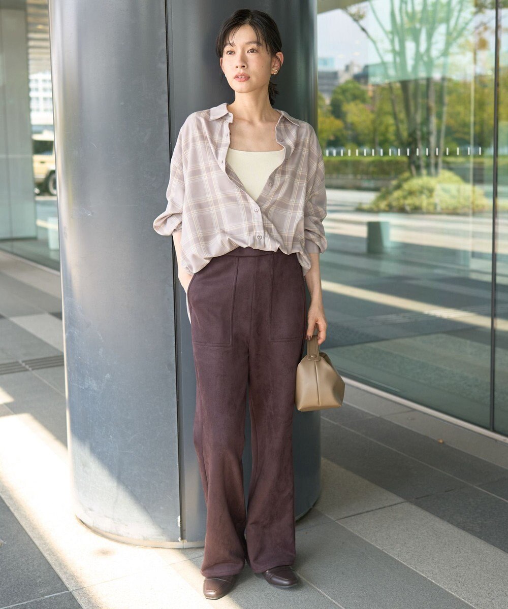 AMERICAN HOLIC イージーケアチェックシャツ【360°着こなしシャツ】 