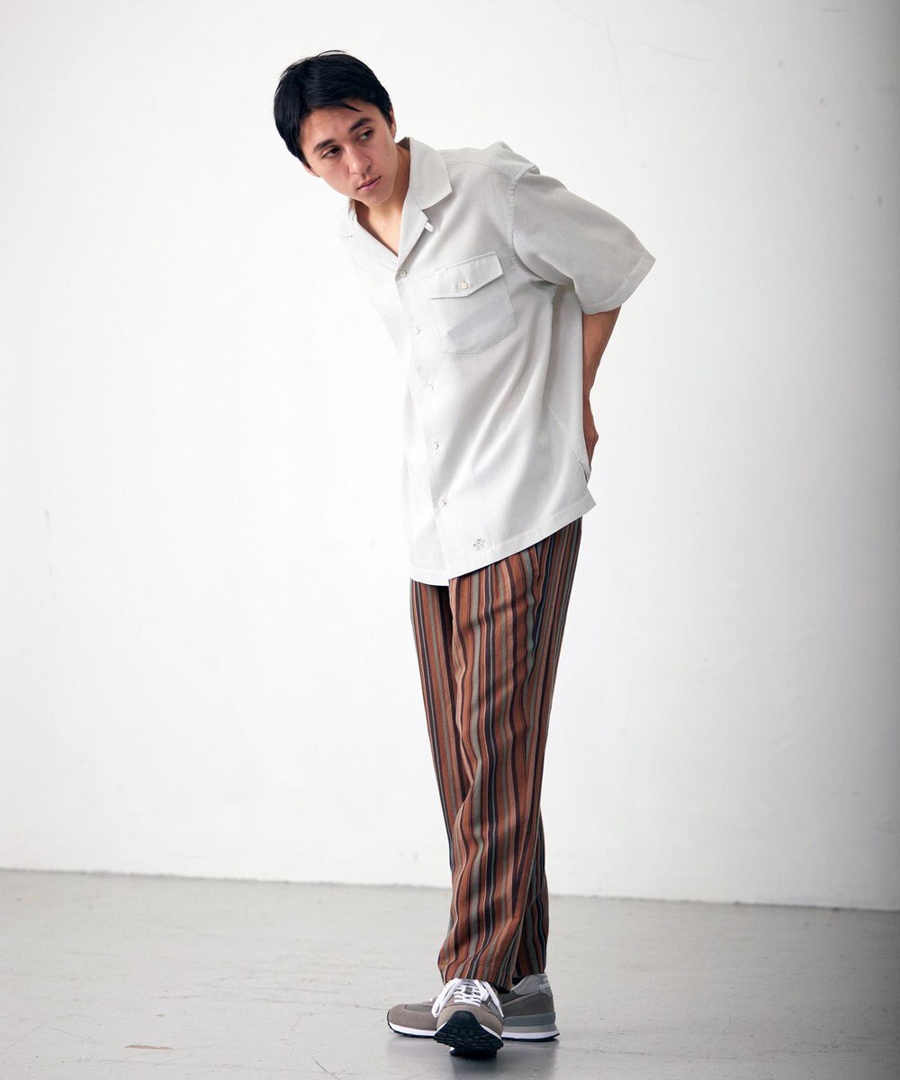 J.PRESS YORK STREET 【UNISEX】ツイルストライプ パンツ 