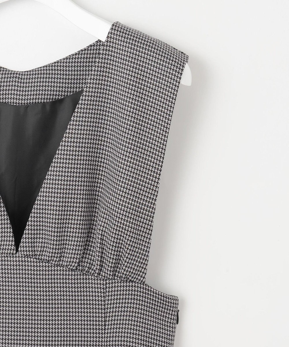 Feroux 【洗える】美シルエット ジャンパースカート 