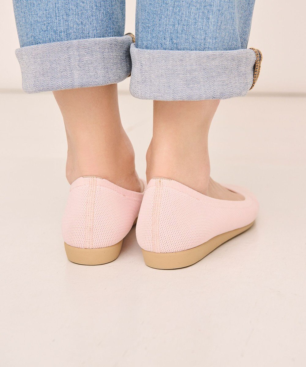 steppi “撥水＆洗えるニットシューズ” Chacottコラボ バレエシューズ 