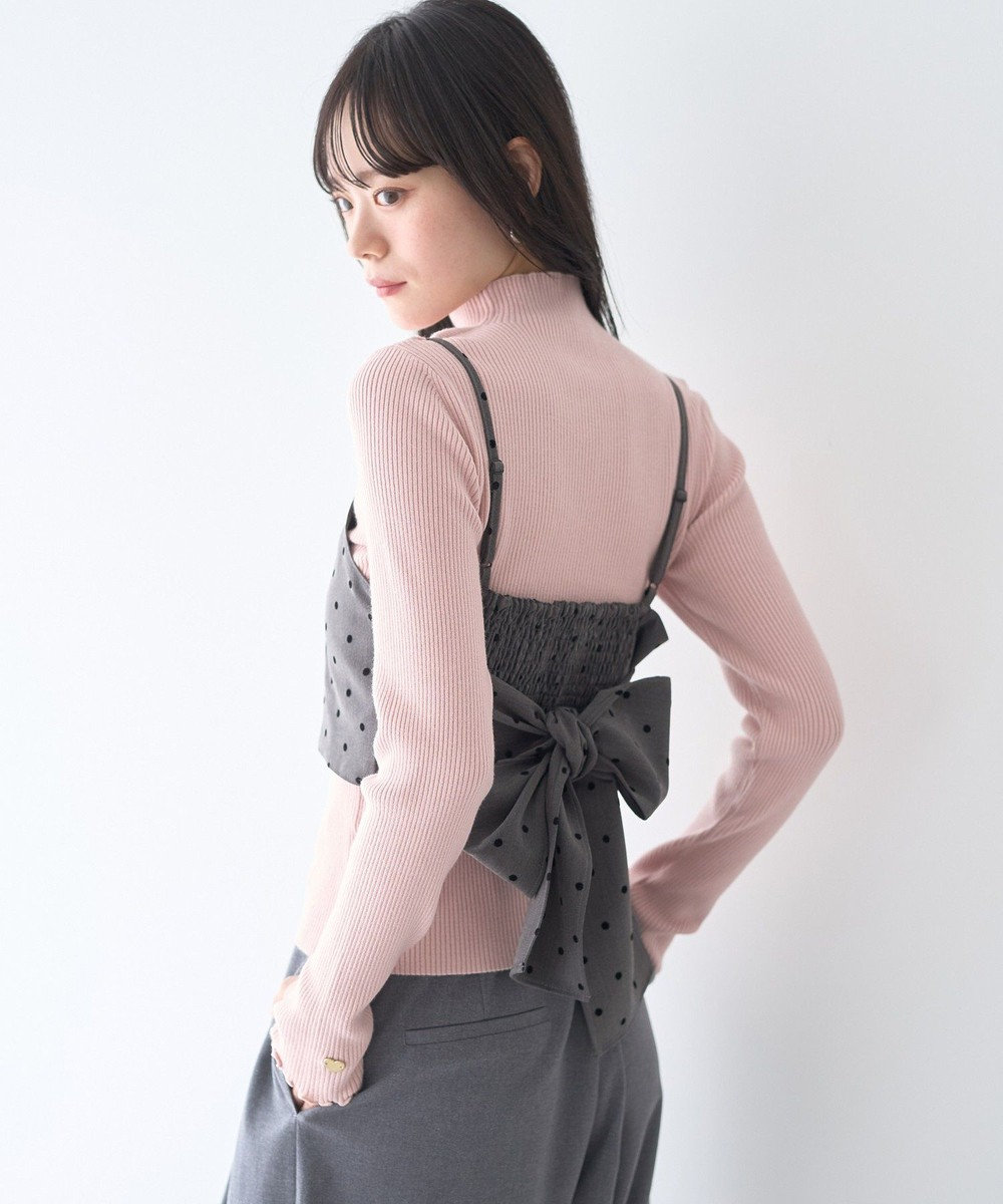 earth music&ecology ２ＷＡＹドットリボンビスチェ 