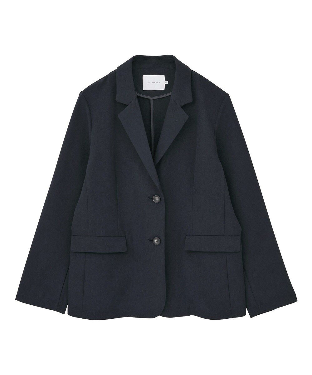 AMERICAN HOLIC 【イージーケア】テーラードジャケット 