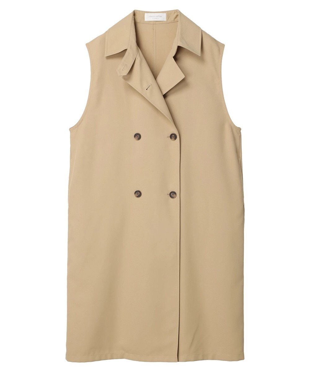 Green Parks トレンチロングジレ 