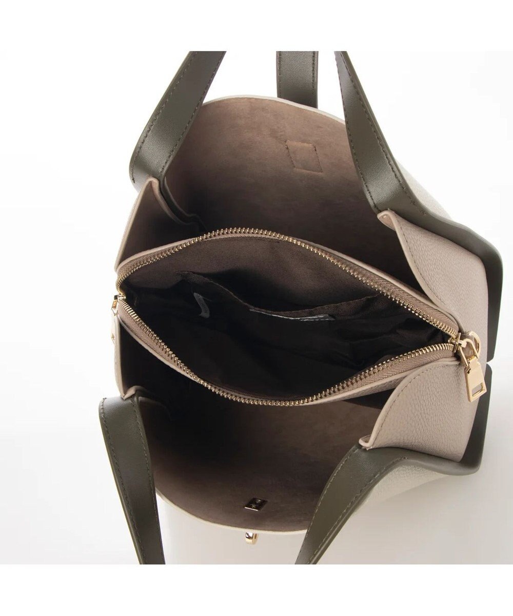 UNBILLION cachecache 3レイヤーヒネリ金具2wayトート 