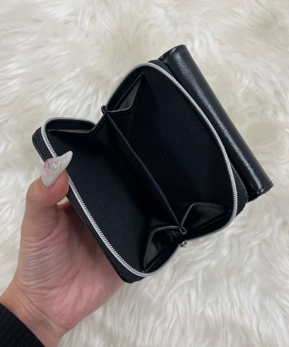 WEGO メタルハートスタッズウォレット 