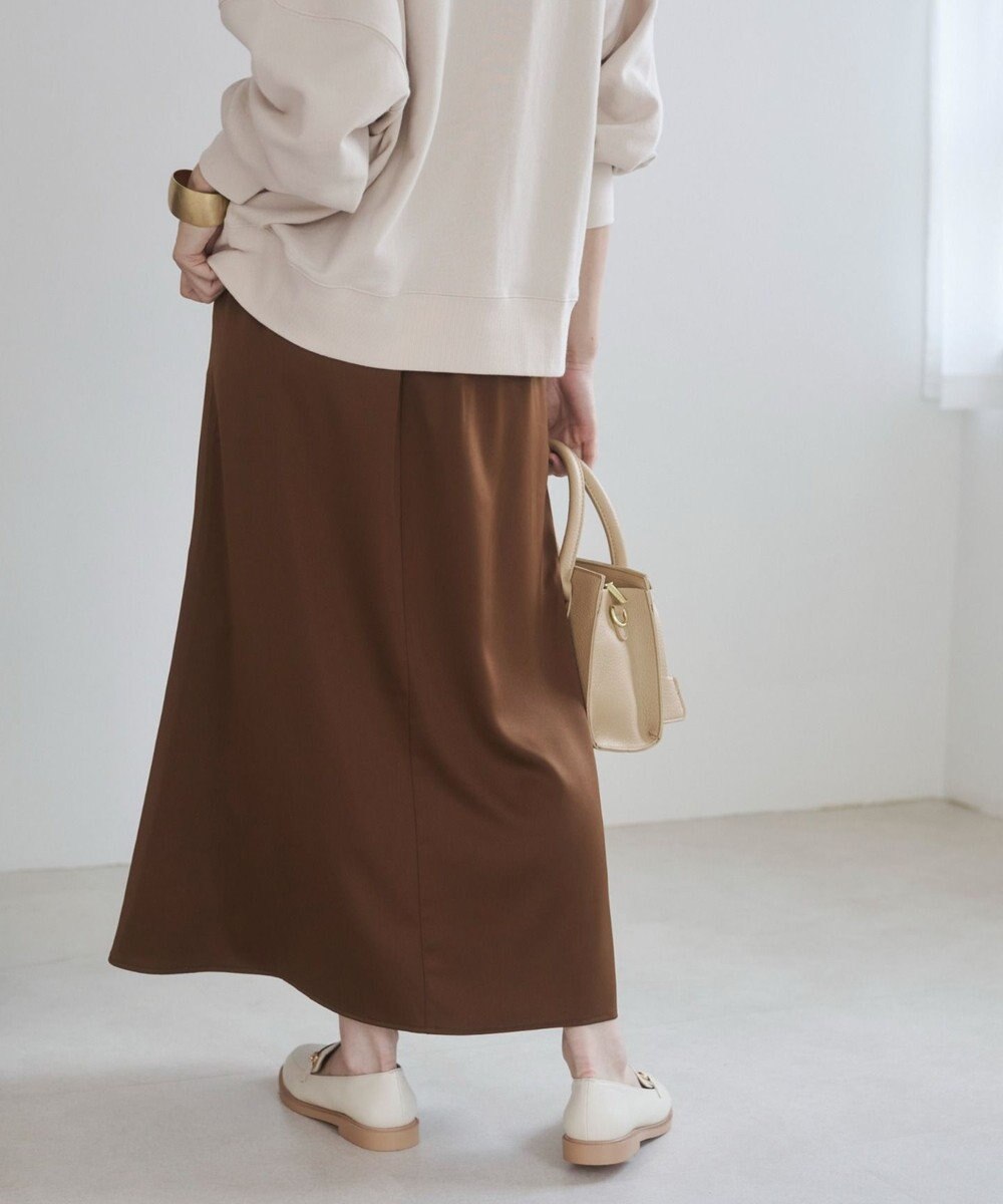 WEGO 【ANGIE VINTAGE】サテンマーメイドスカート 