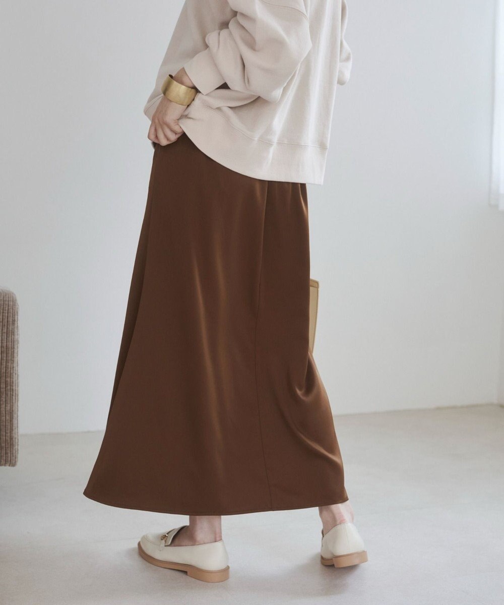 WEGO 【ANGIE VINTAGE】サテンマーメイドスカート 