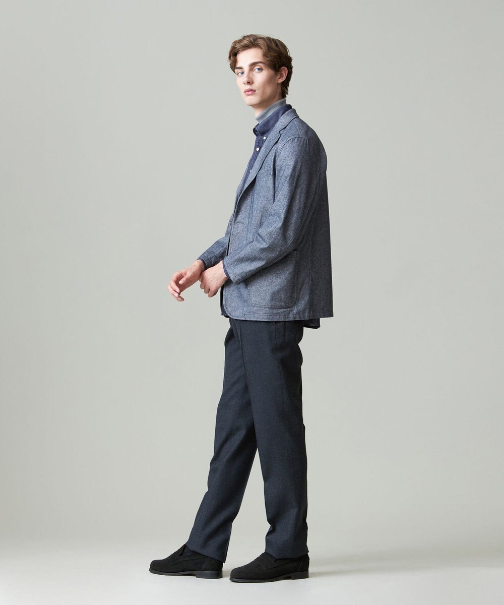 J.PRESS MEN 【THE SHACKET】カシミヤライクコットン ジャケット 