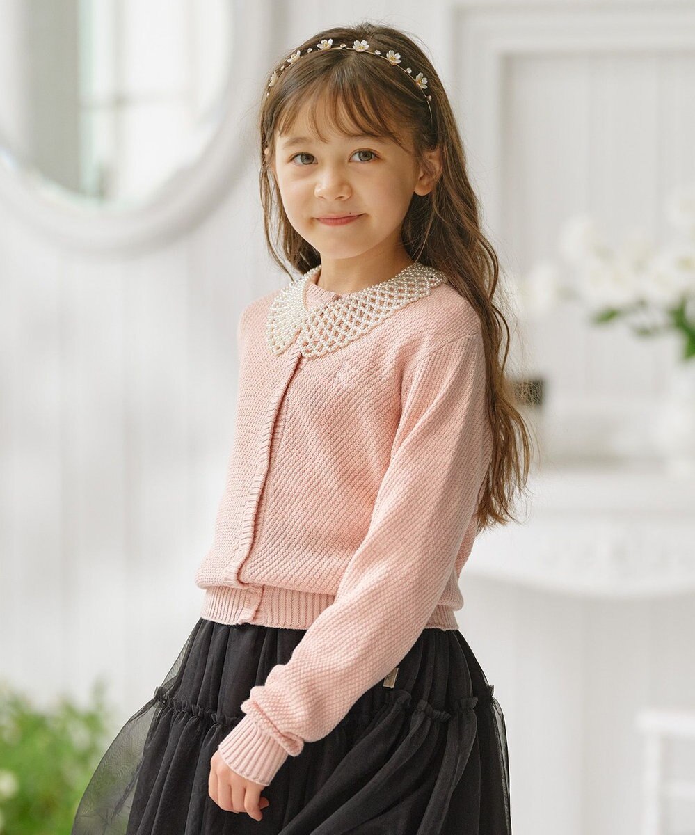 組曲 KIDS 【110-140㎝】クラシック カーディガン 