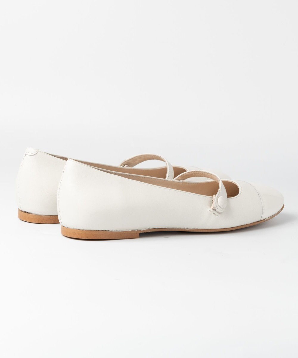 BONTRE 【BONTRE/ボントレ】コンビストラップパンプス/40051-US 