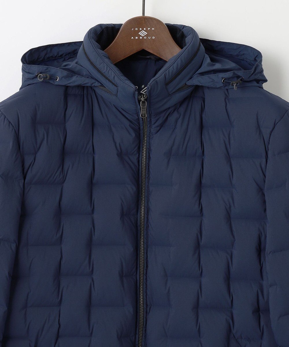 JOSEPH ABBOUD 【軽量/ポケッタブル/撥水】 2WAYストレッチ・パッカブル ダウン ブルゾン 
