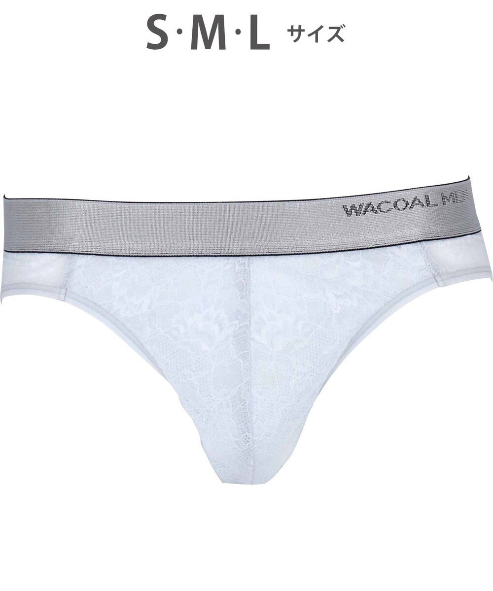 WACOAL MEN WACOAL MEN 【レースブリーフ】 ブリーフ フロント立体設計 通気性 花柄レース 前閉じ 下着 ビキニ メンズ WF1822 /ワコールメン 
