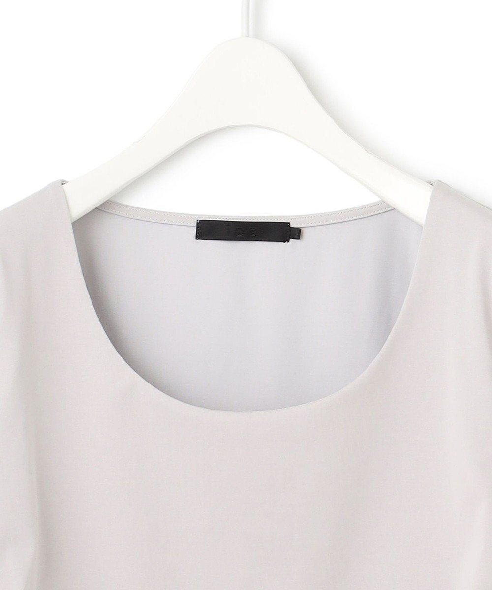 ICB 【洗える】スーペリアジャージー Uネックプルオーバー 