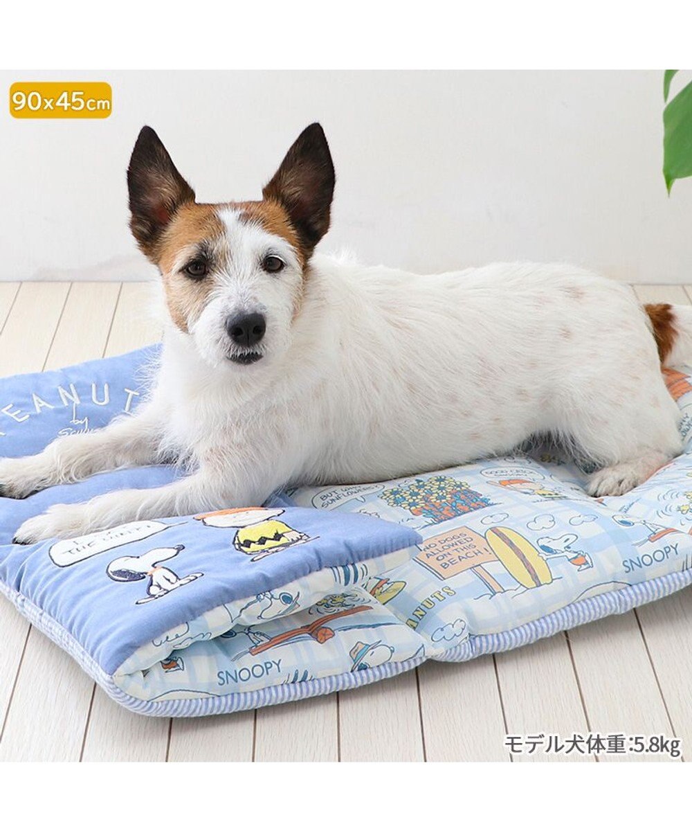 PET PARADISE スヌーピー クール ロールマット 《サマータイム柄》 小型犬 