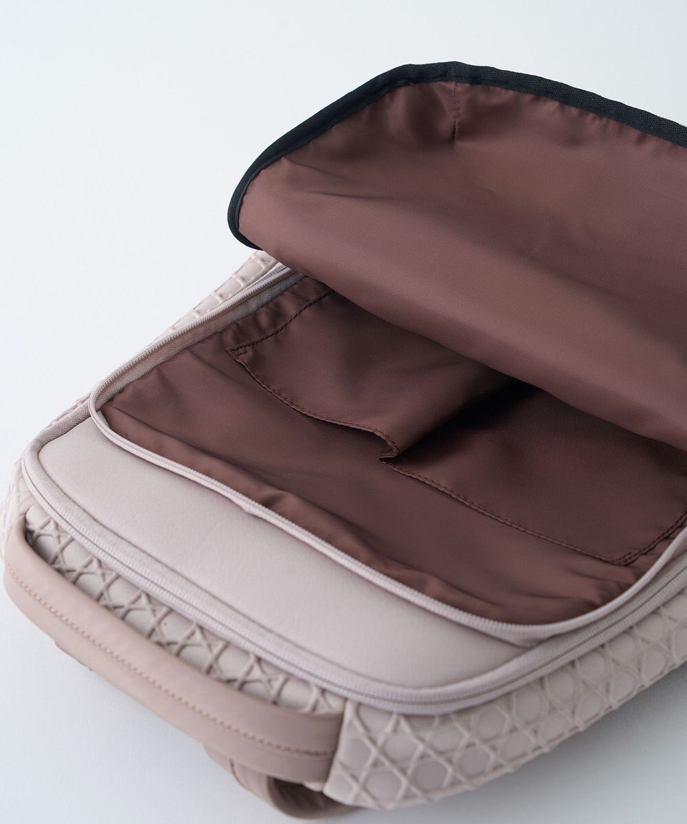 MIYABIYA LAQUOH【撥水加工】篭目エンボスボンディングリュック 