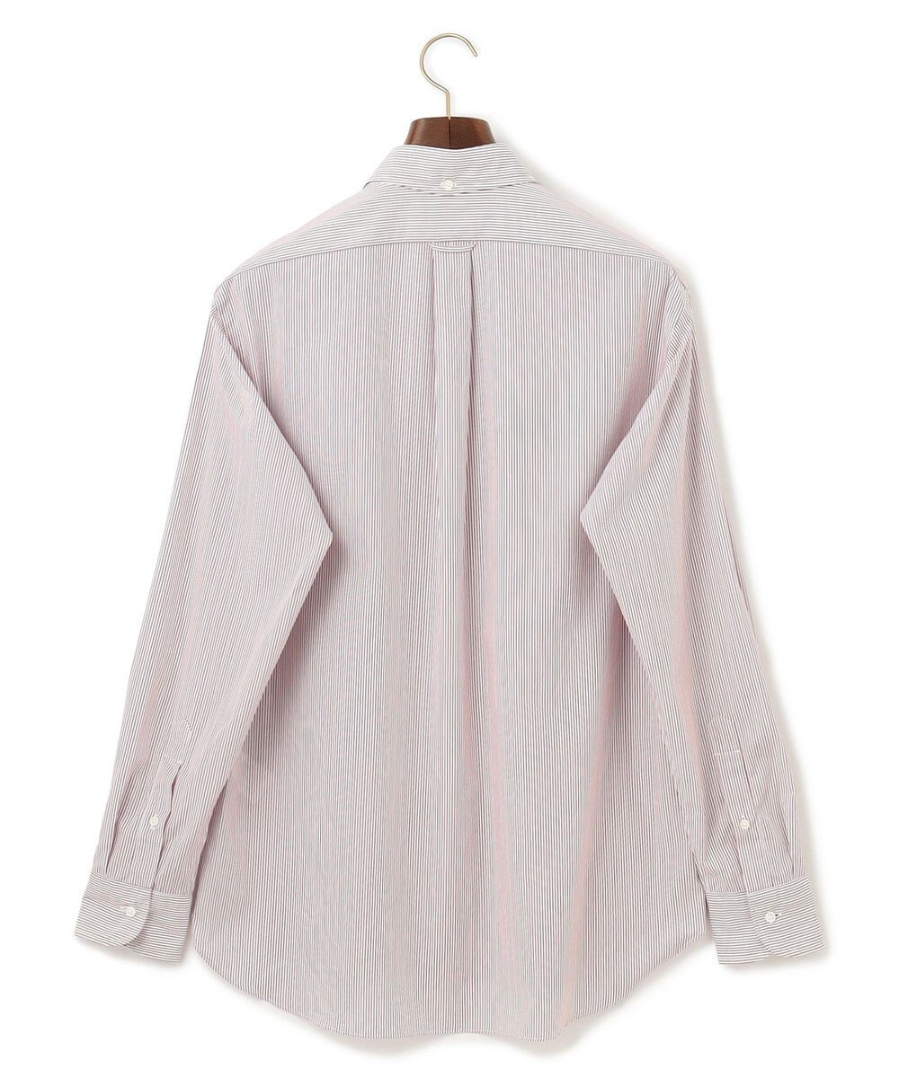 J.PRESS MEN ポプリンマルチストライプ ボタンダウンシャツ 