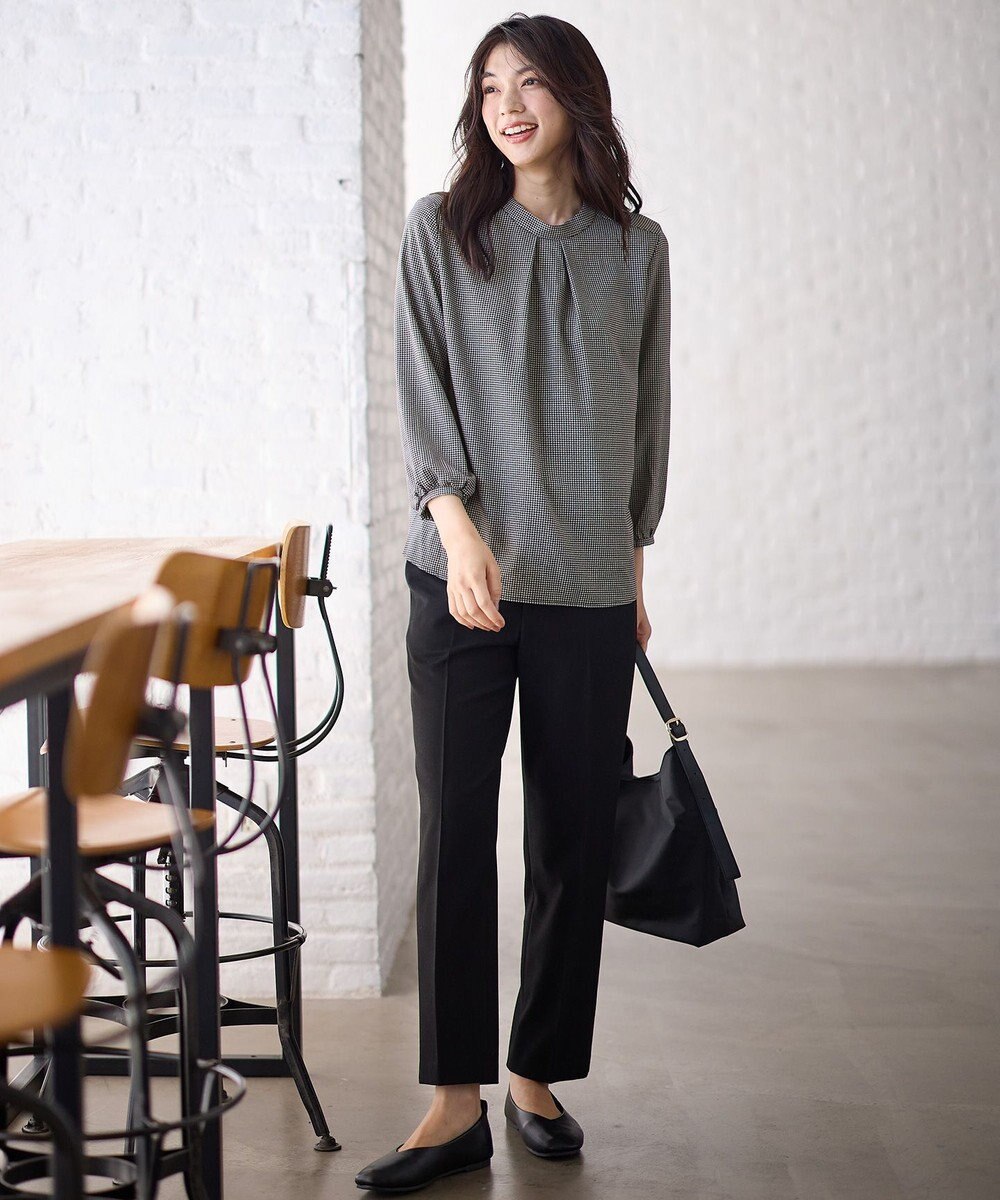 ANY 【洗濯機可】ボータイブラウス 