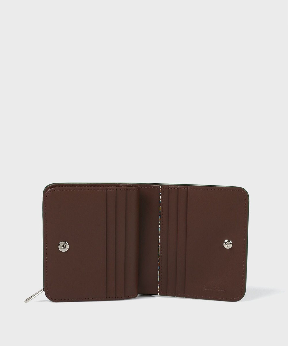 Paul Smith ストライプコーナー 2つ折り財布 