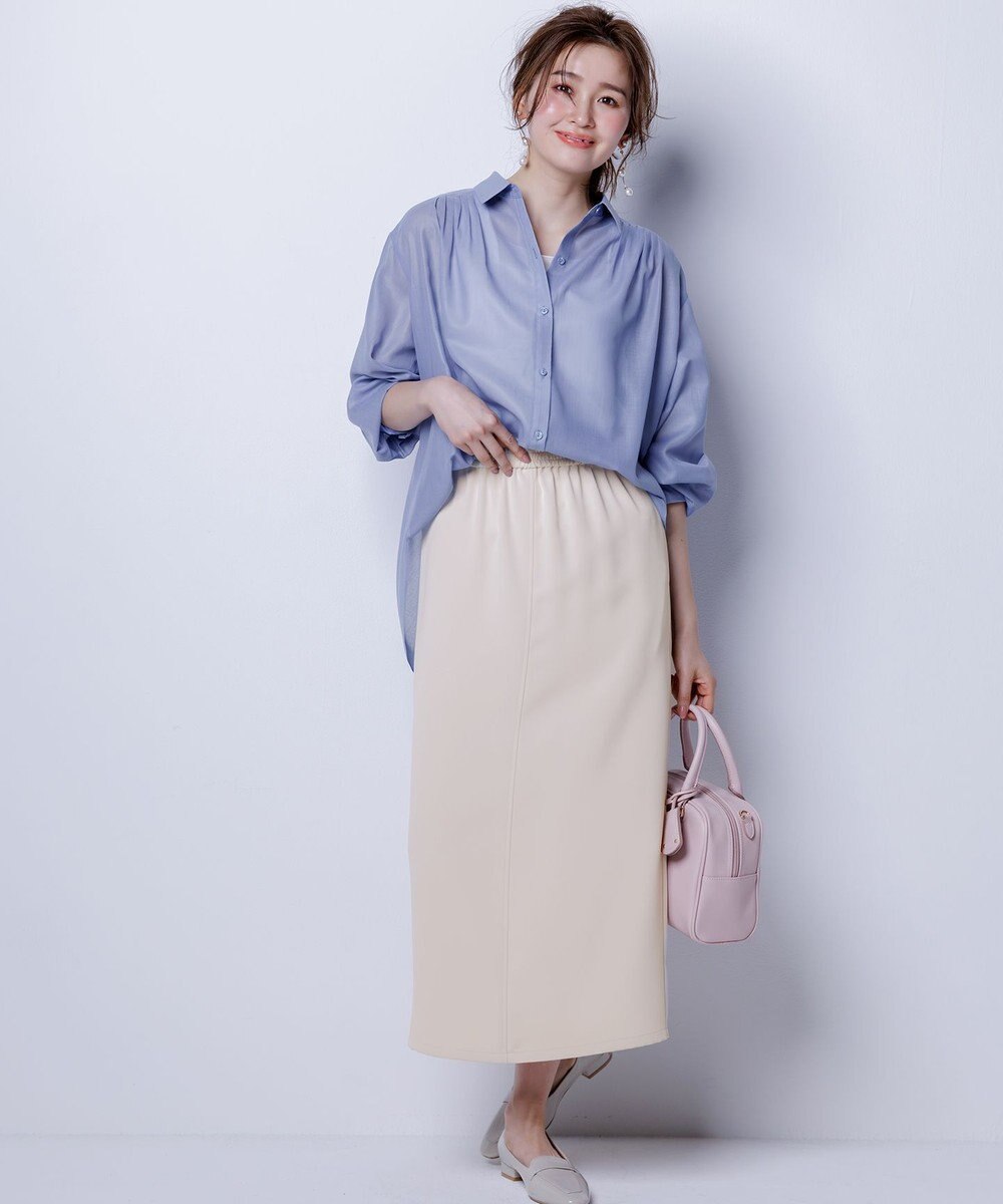 ANY SIS L 【撥水・接触冷感・UVカット】コンフォートイージー スカート 