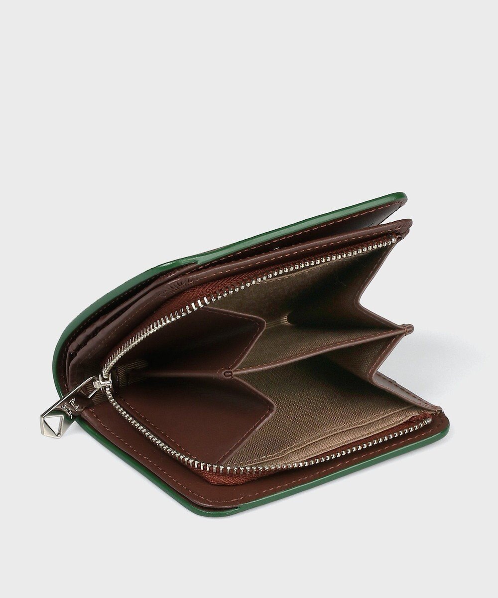 Paul Smith ストライプコーナー 2つ折り財布 