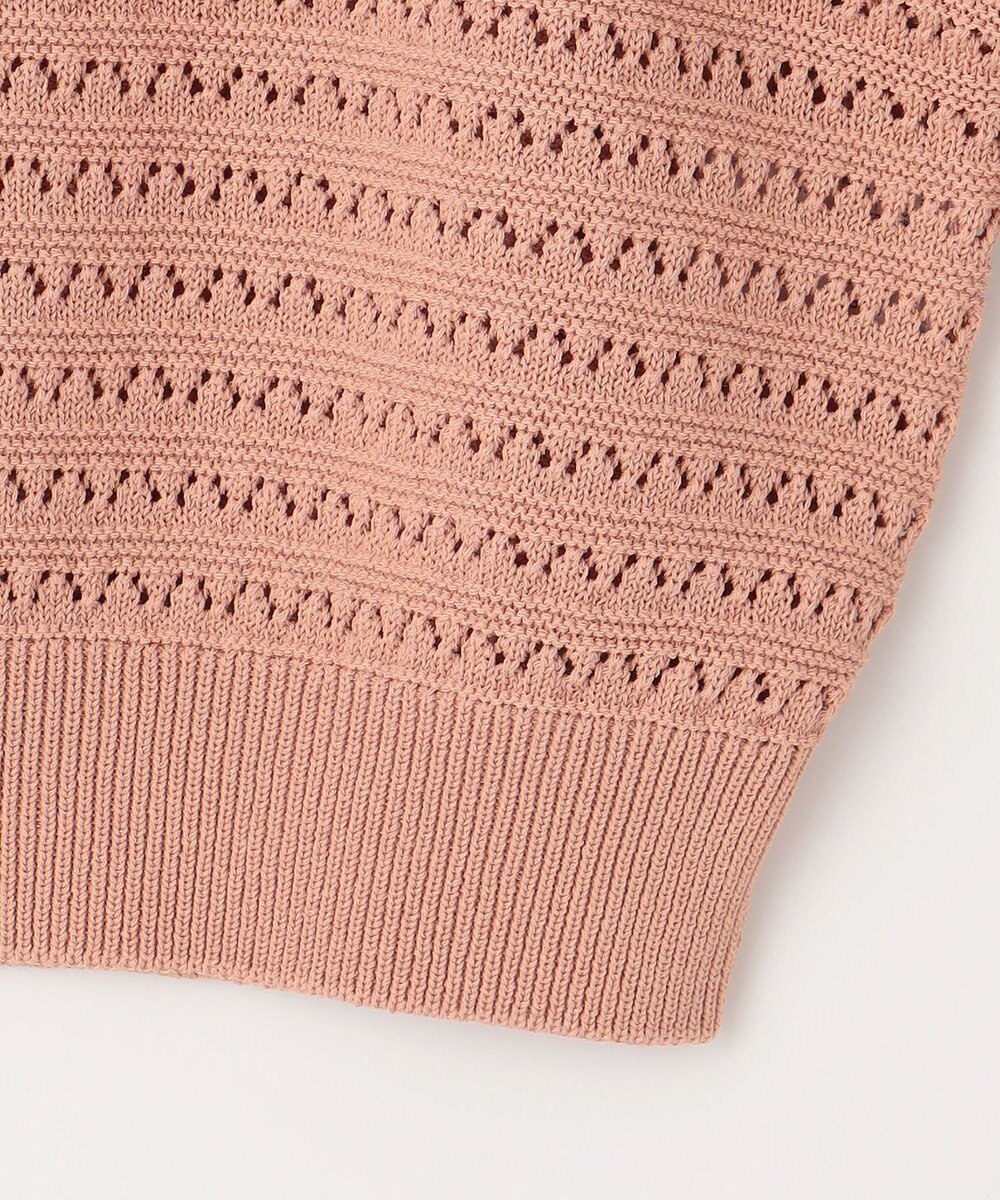 組曲 L 編地切替ドルマンプルオーバー ニット 