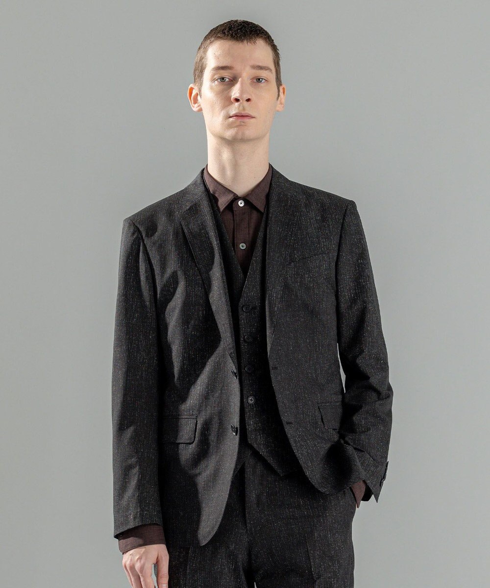 JOSEPH HOMME 新型・新柄【洗える/ストレッチ/シワになりにくい/セットアップ対応可】クールドッツストレッチ 　ジャケット 