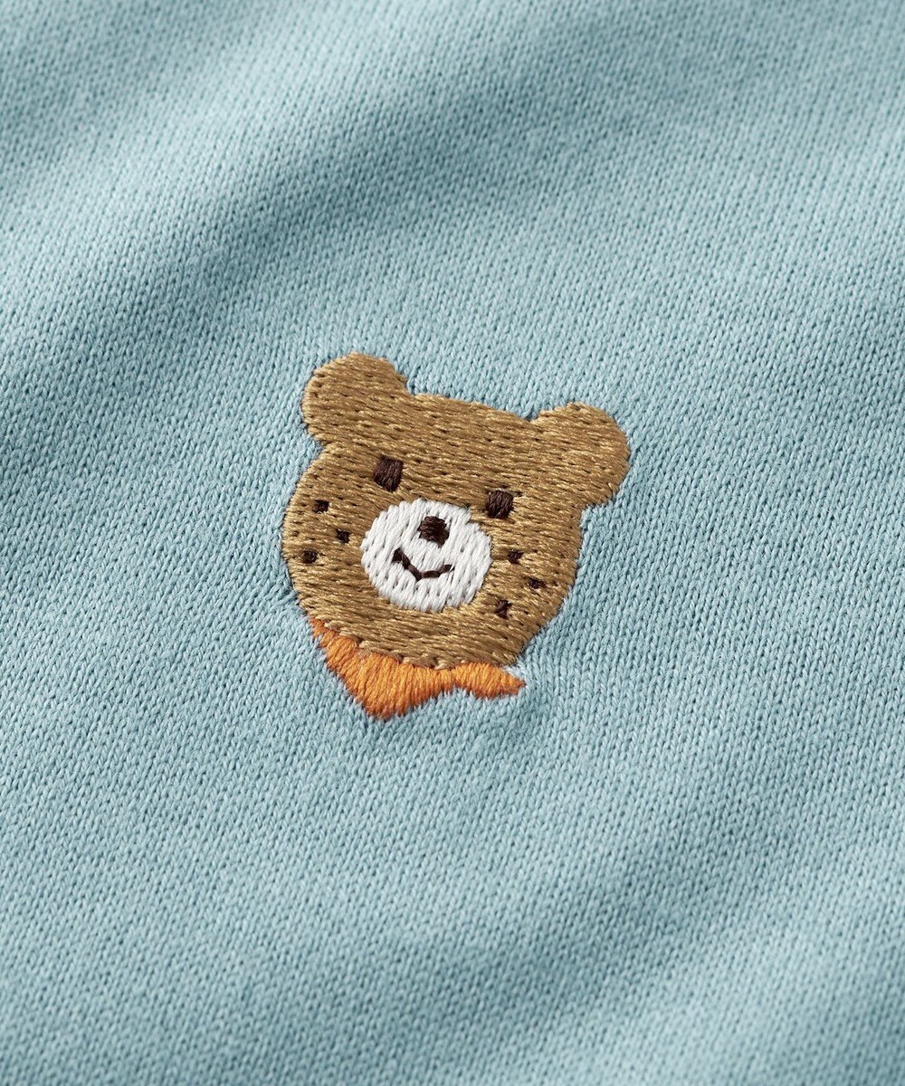 MIKI HOUSE HOT BISCUITS 【70-120cm】【Everyday Series】ワンポイント 長袖Tシャツ 