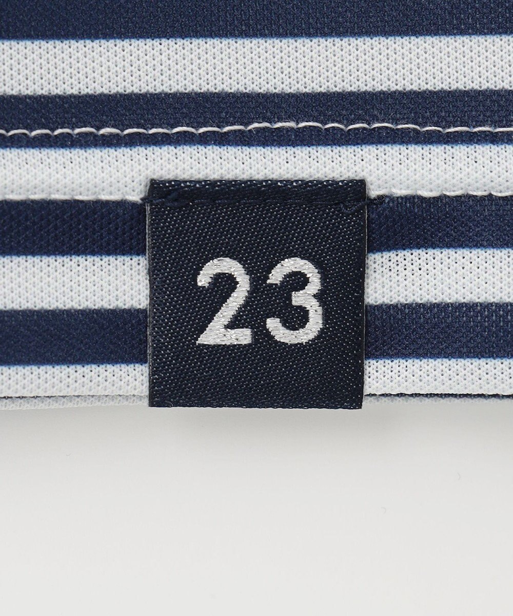 23区GOLF 【WOMEN】５０ｄカノコボーダー インナーシャツ 