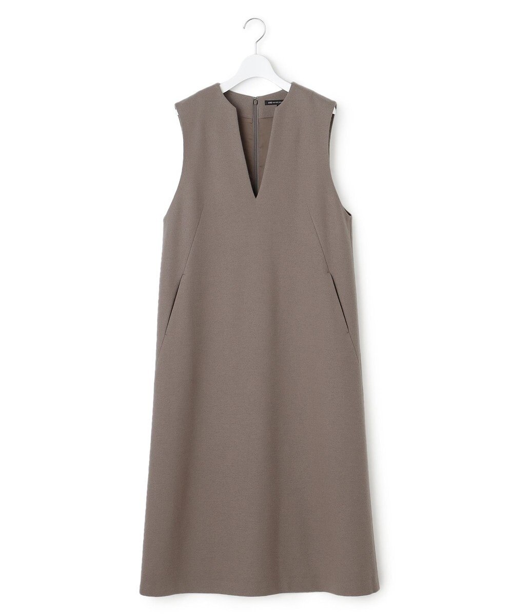 23区 ウールミルドジャージー ジャンパースカート 