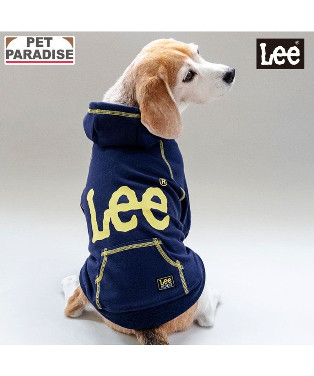 PET PARADISE Lee ステッチパーカー 《ネイビー》 中型犬 大型犬 
