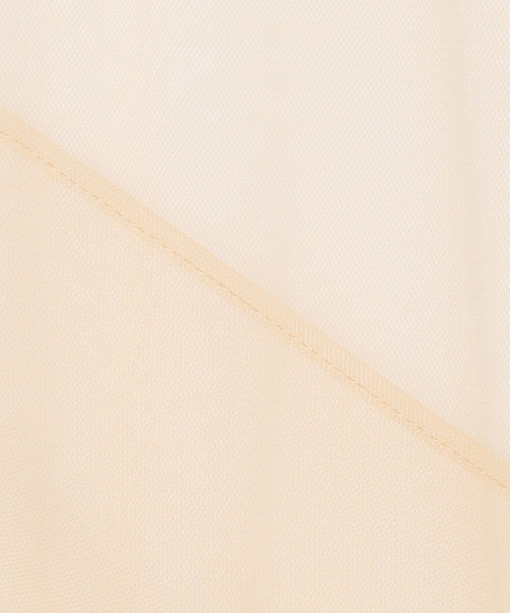 BEIGE， 【洗える・Oggi 6月号掲載】SILENE / オーバーサイズチュールブラウス 