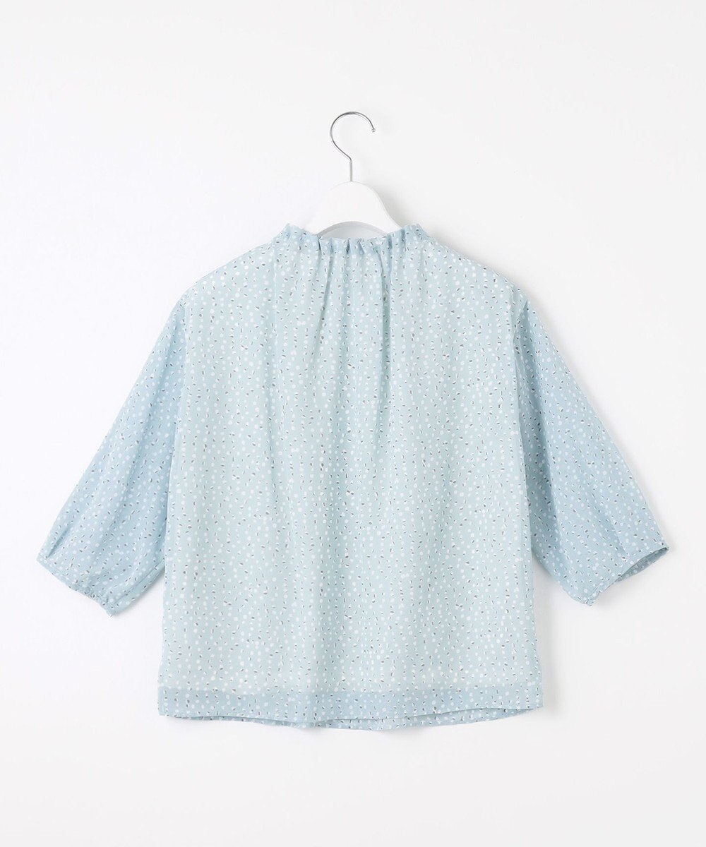 J.PRESS LADIES S 【洗える】hand drawn dots ボトルネック カットソー 