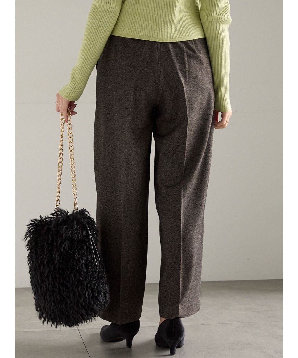 Te chichi ツイードワイドパンツ（セットアップ可） 